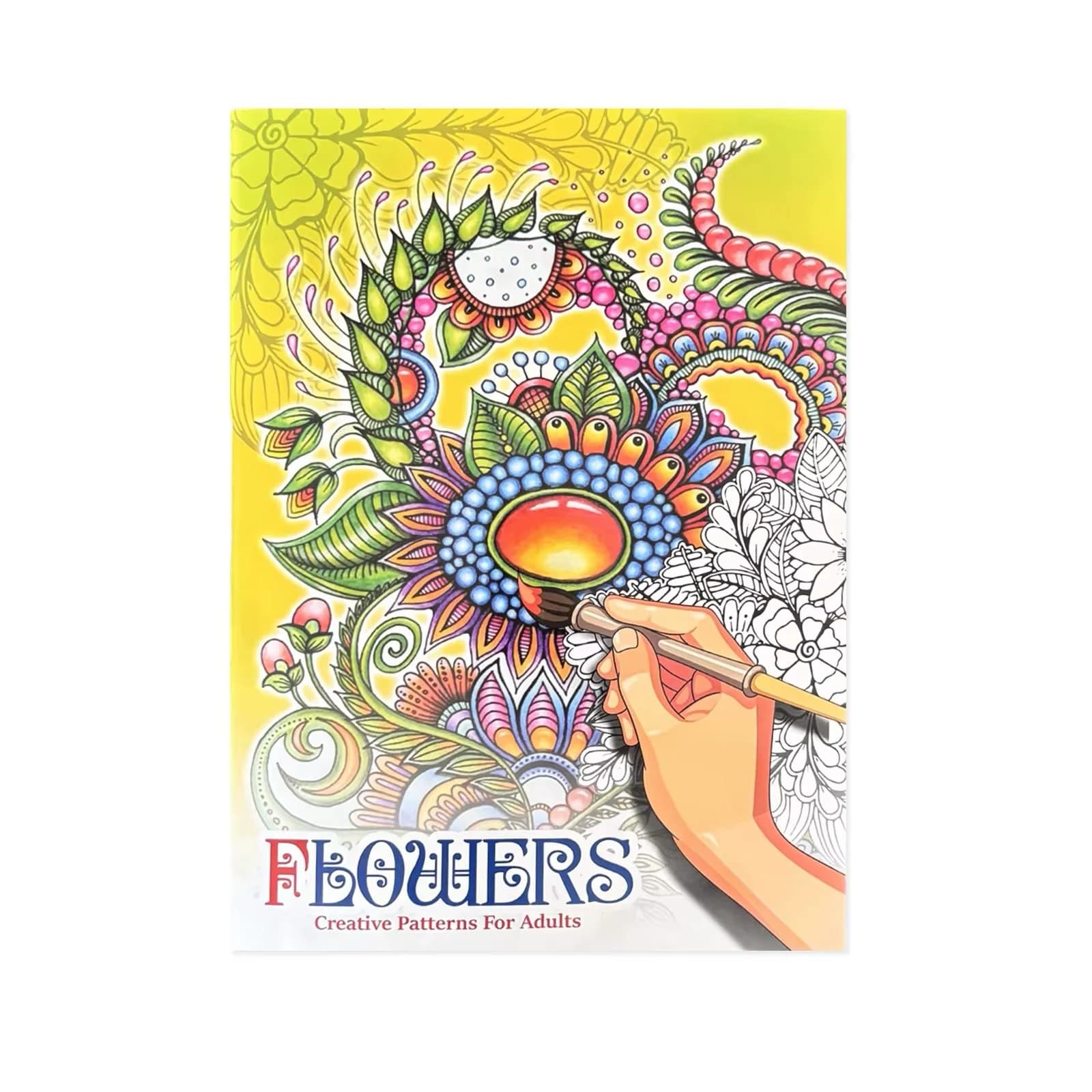 دفتر  تلوين FLOWERS