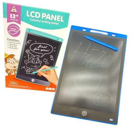 لوح كتابة إلكتروني بشاشة LCD ملونة