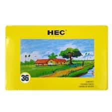 أقلام تلوين عبوة معدنية 36لون HEC