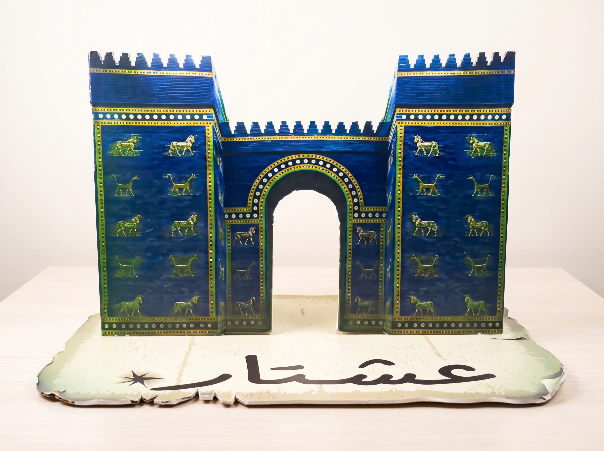 مجسم بوابة عشتار