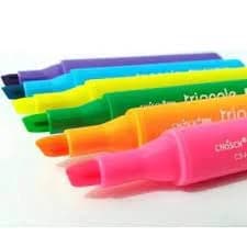طقم اقلام تأشير باستيل عدد 6 Chosch CS-H712 Triangle