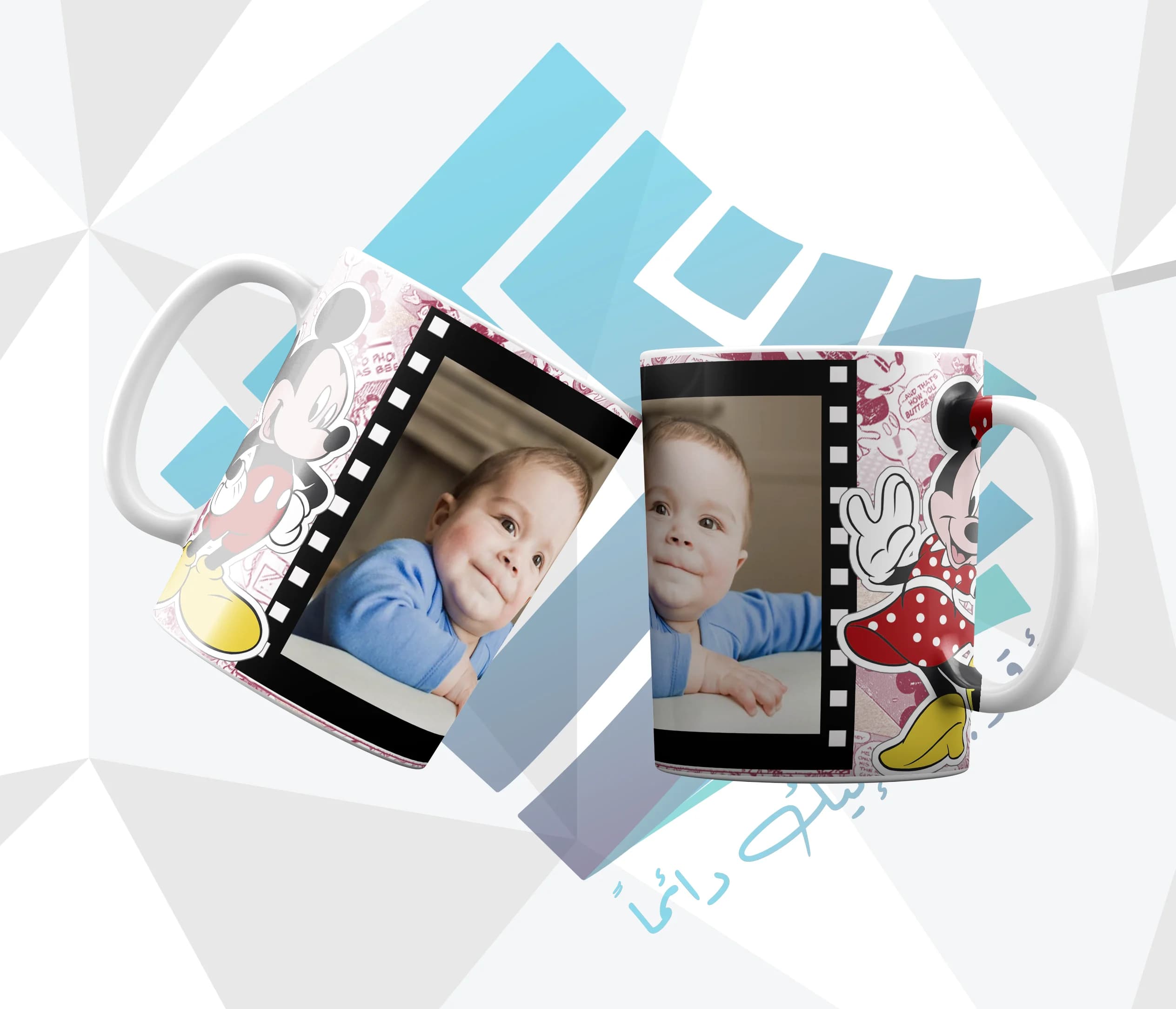 مج مطبوع مصنوع من السيراميك m6