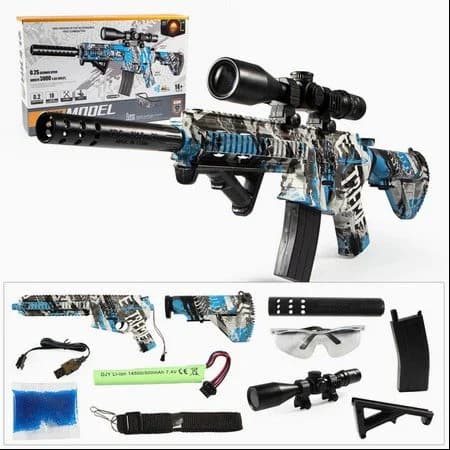 رشاش خرز مائي (Gel Blaster) كهربائي أوتوماتيكي من طراز M416.
