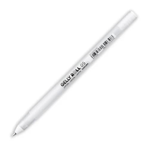 قلم جل ابيض GELLY ROLL White