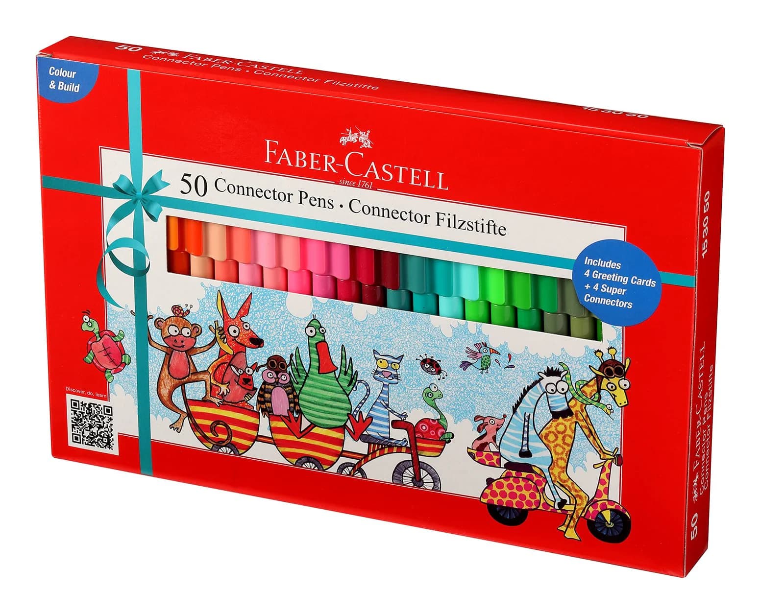 أقلام التوصيل فابر-كاستل (Faber-Castell) 50لون