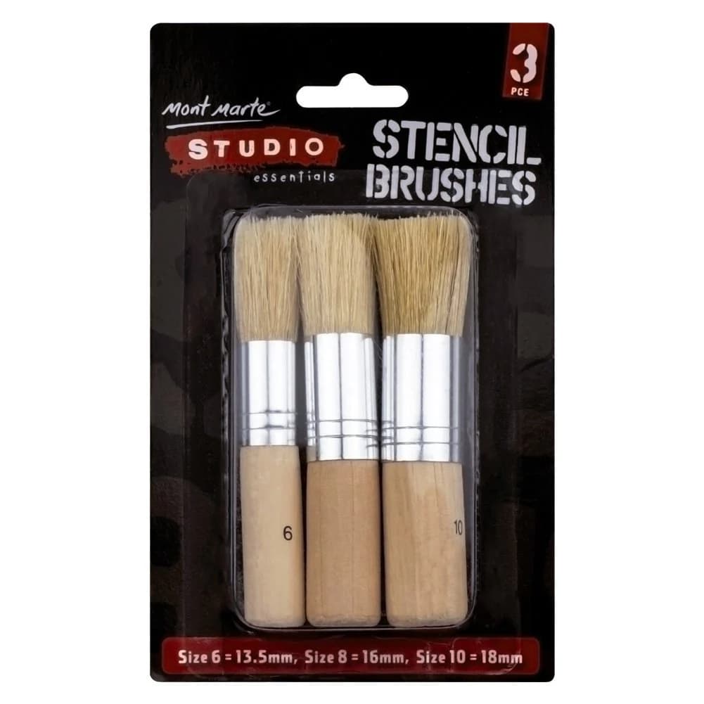 طقم فرش استنسل من Mont Marte Studio Essentials